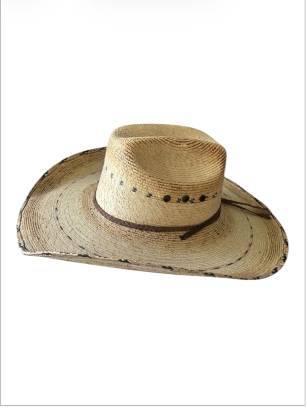 Bullhide Tan Straw Cowboy Hat – Western Ranch Style Unisex